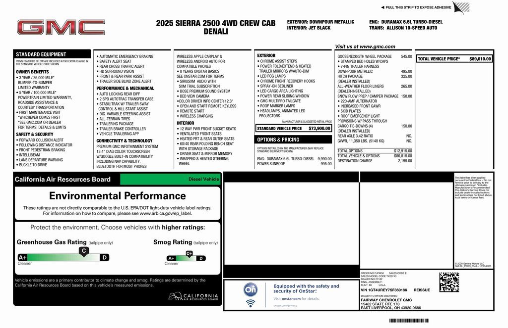 New 2025 GMC Sierra 2500 Denali image 4