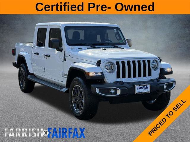 Certified 2022 Jeep Gladiator Overland w/ Trailer Tow Package