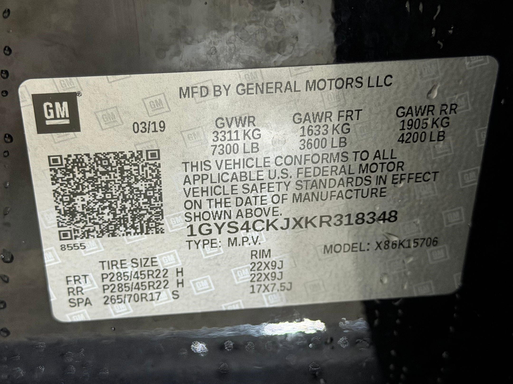 Used 2019 Cadillac Escalade Premium Luxury AWD/4WD image 54