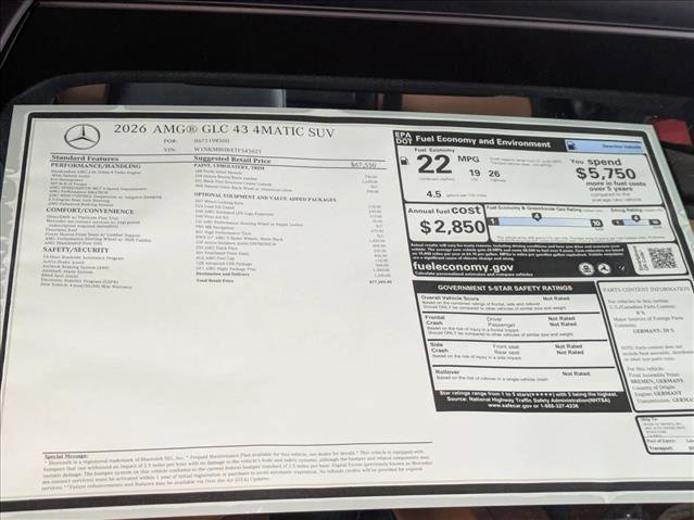 New 2026 Mercedes-Benz GLC 43 AMG 4MATIC image 19