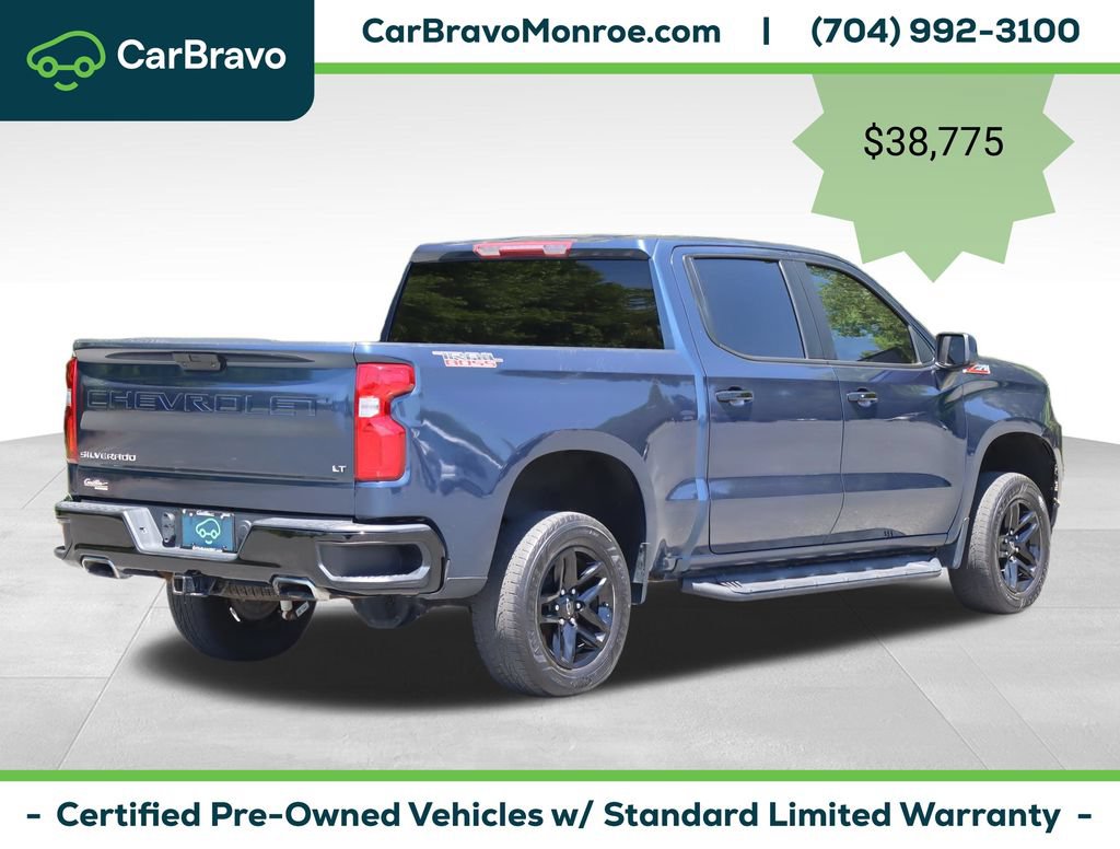 Certified 2022 Chevrolet Silverado 1500 LT Trail Boss w/ Bed Protection Package AWD/4WD image 6