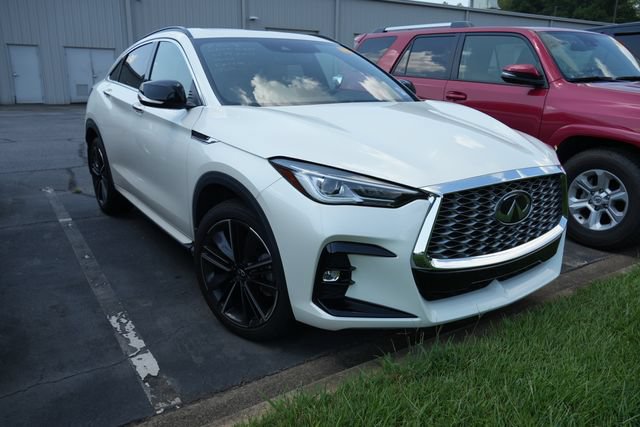 Used 2023 INFINITI QX55 Luxe w/ Cargo Package AWD/4WD video 1