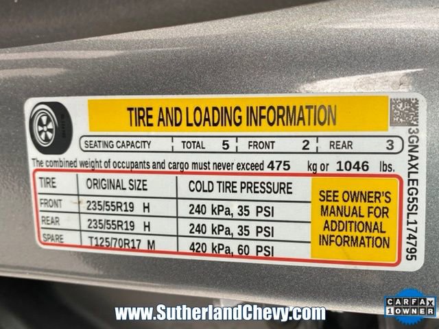 Certified 2025 Chevrolet Equinox RS image 46