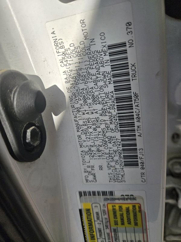 Used 2009 Toyota Tacoma 4x4 Double Cab image 26