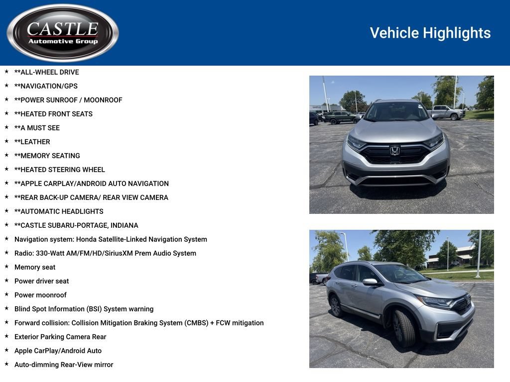 Used 2020 Honda CR-V Touring image 3