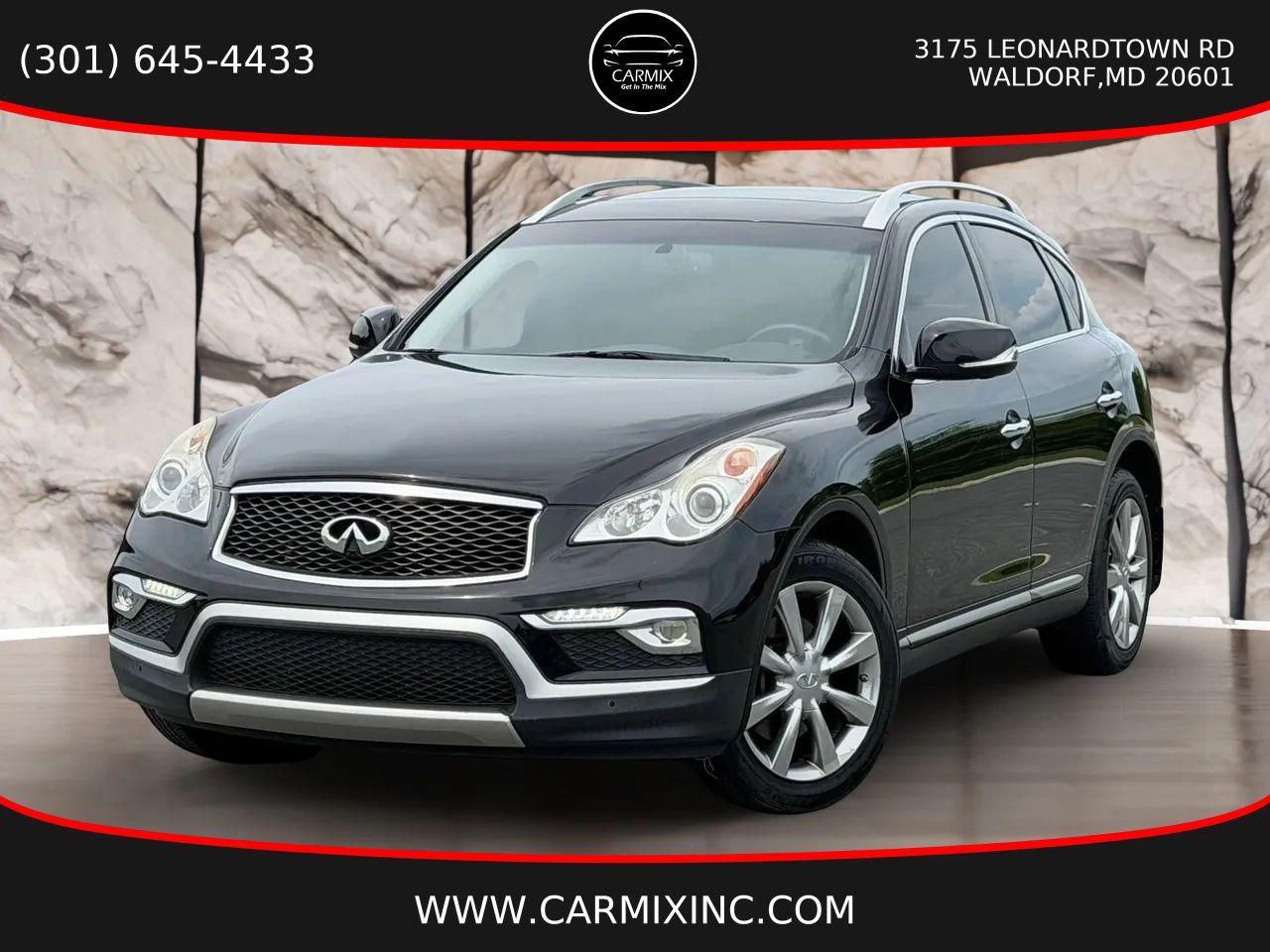 Used 2017 INFINITI QX50 AWD w/ Premium Plus Package