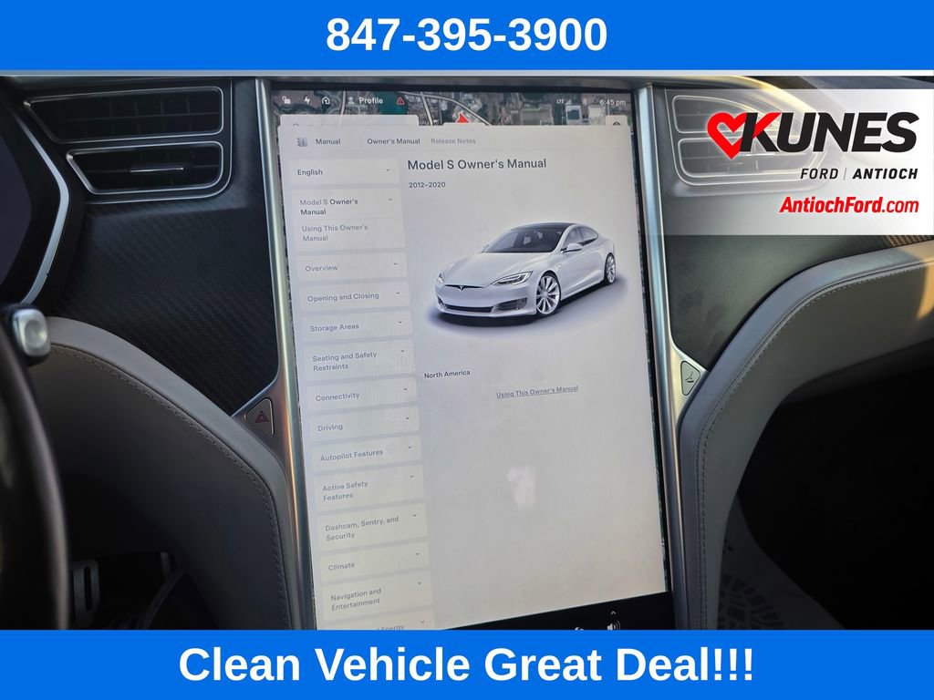 Used 2016 Tesla Model S 75D AWD/4WD image 55