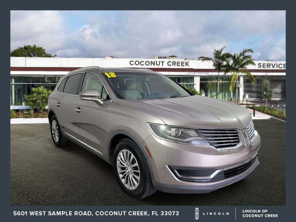 Used 2018 Lincoln MKX Select w/ Select Plus Package