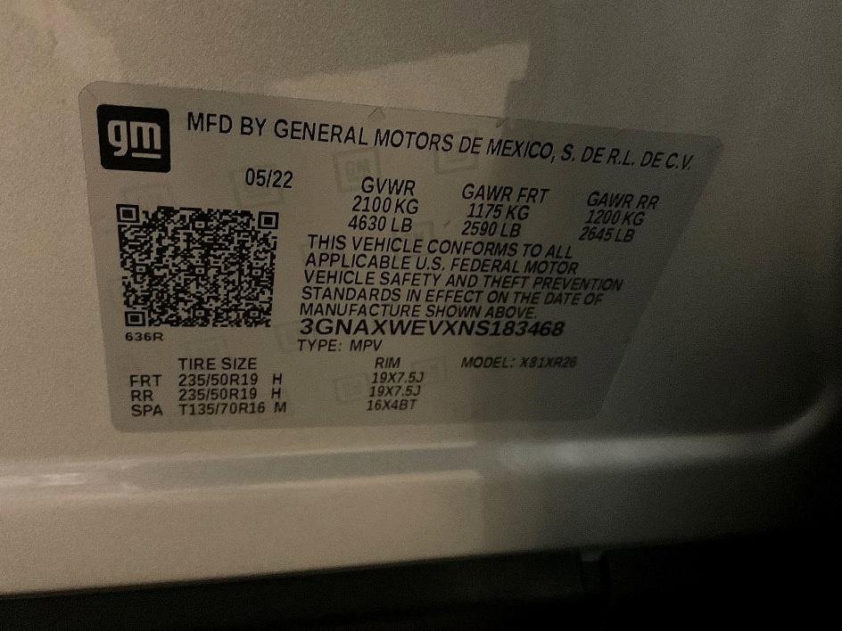 Used 2022 Chevrolet Equinox RS image 35