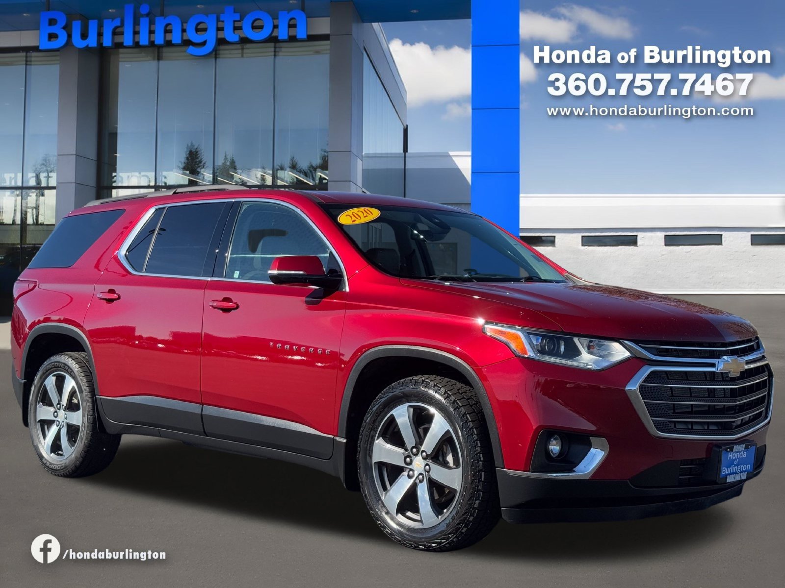 Used 2020 Chevrolet Traverse LT w/ LT Premium Package AWD/4WD image 8