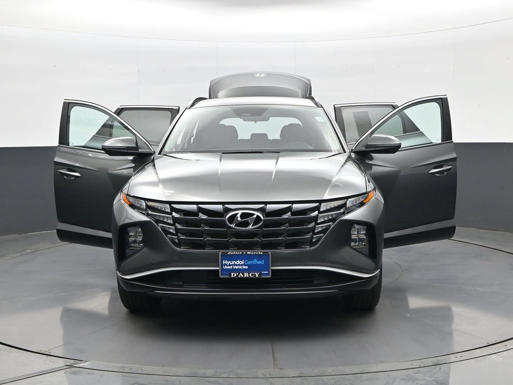 Certified 2022 Hyundai Tucson Blue w/ Cargo Package AWD/4WD image 31