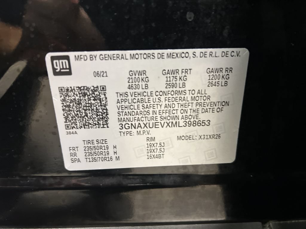 Certified 2021 Chevrolet Equinox LT AWD/4WD image 28