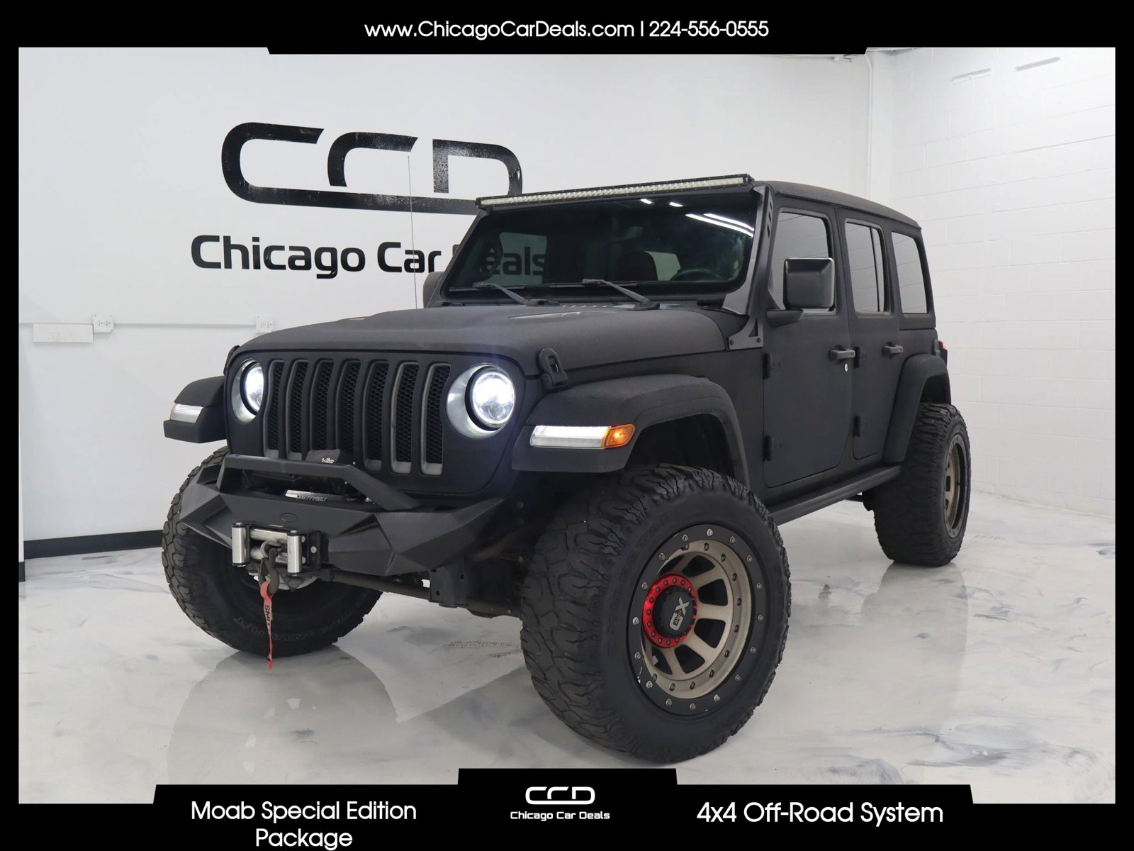 Used 2019 Jeep Wrangler Unlimited Sahara w/ Quick Order Package 24M Moab