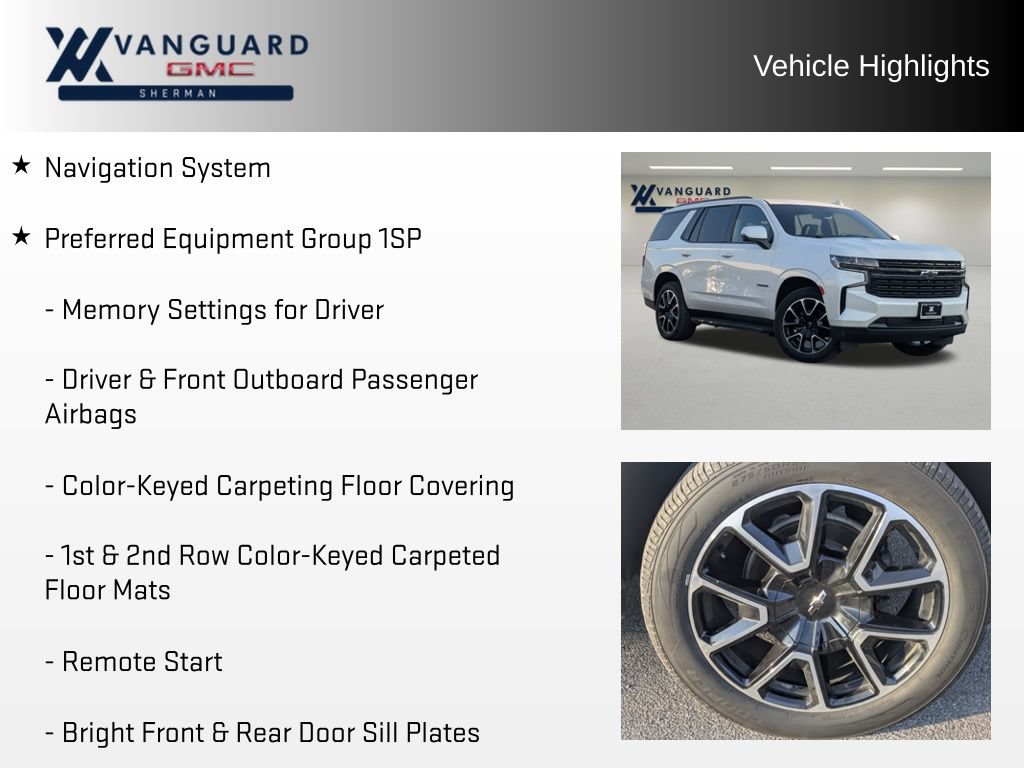 Used 2022 Chevrolet Tahoe RST w/ Luxury Package RWD image 5
