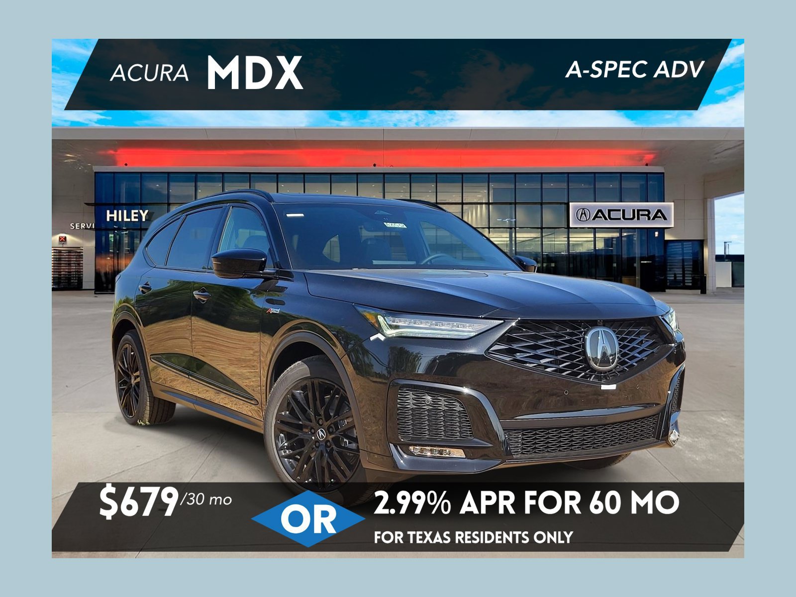New 2026 Acura MDX A-Spec w/ Advance Package AWD/4WD image 1