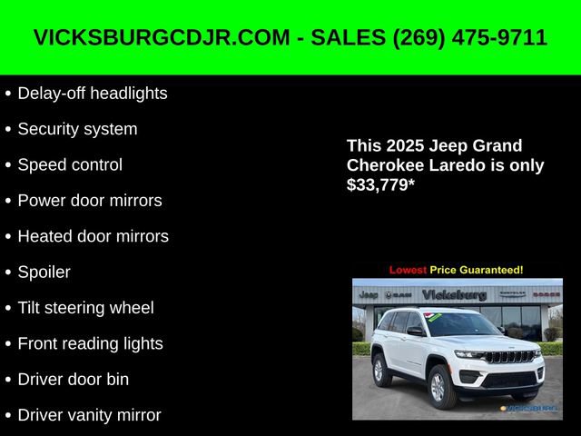 New 2025 Jeep Grand Cherokee Laredo image 22