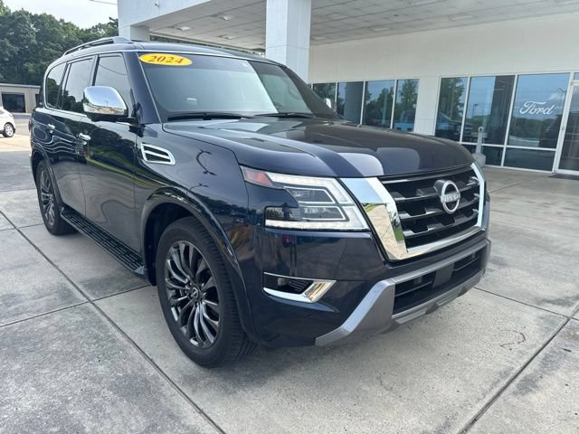 Used 2024 Nissan Armada Platinum w/ Captain's Chairs Package RWD image 1