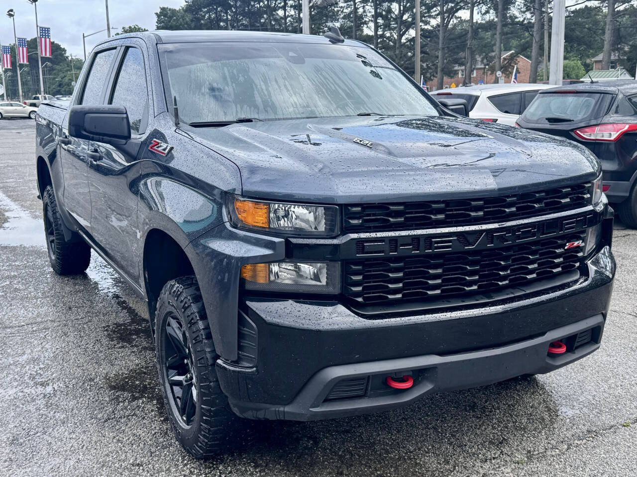 Used 2021 Chevrolet Silverado 1500 Custom Trail Boss w/ Safety Confidence Package AWD/4WD image 4