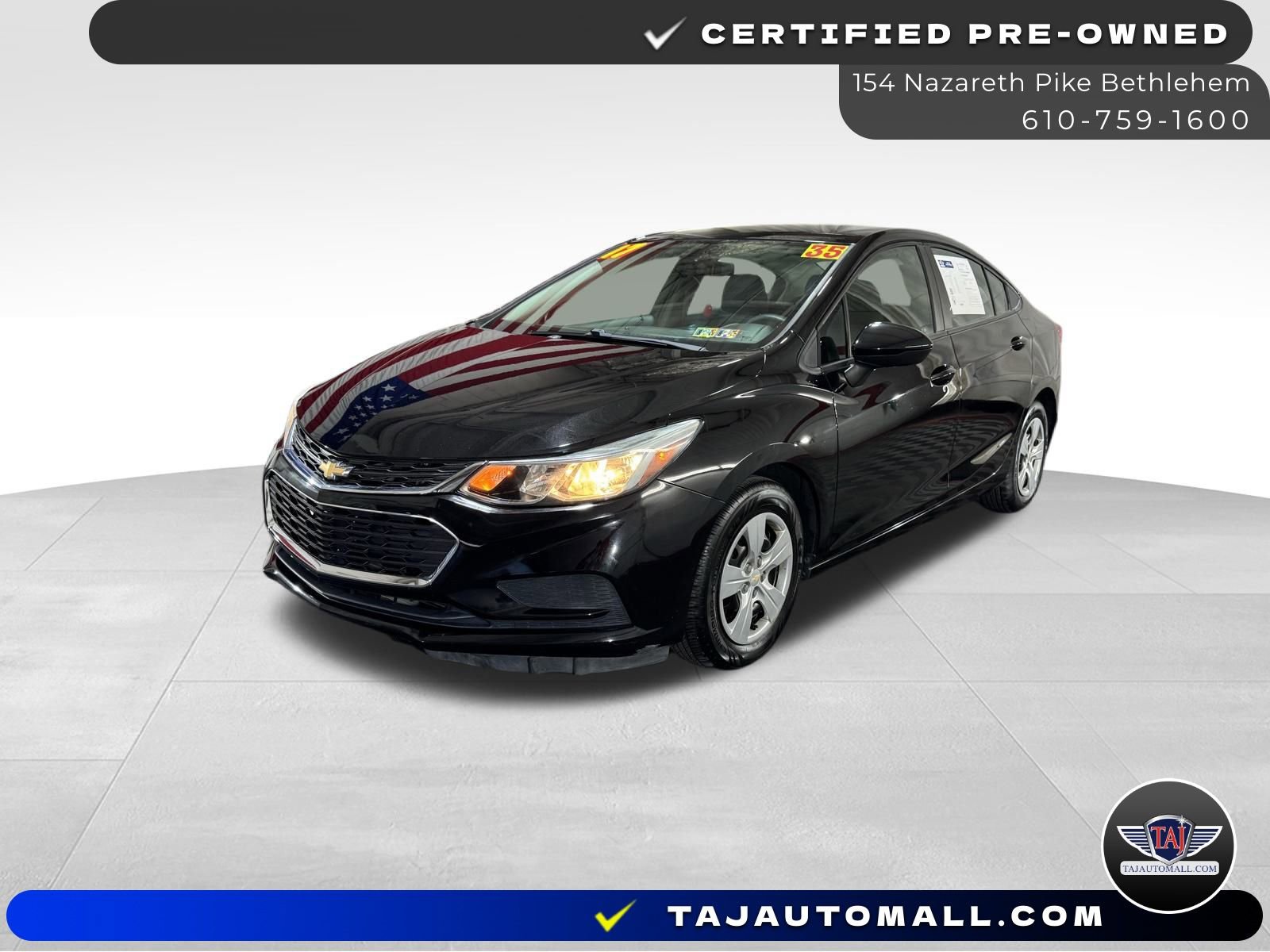 Used 2017 Chevrolet Cruze LS