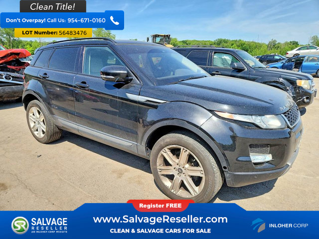Used 2013 Land Rover Range Rover Evoque Pure Premium AWD/4WD image 5