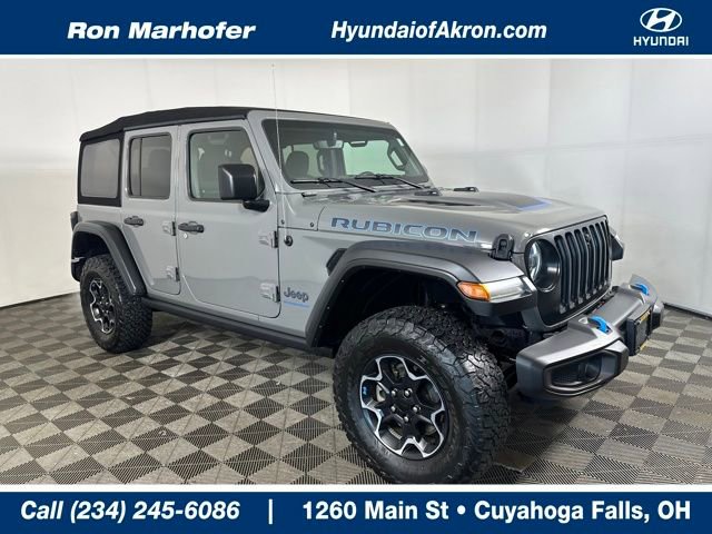 Used 2023 Jeep Wrangler Unlimited Rubicon 4xe w/ Cold Weather Group image 1