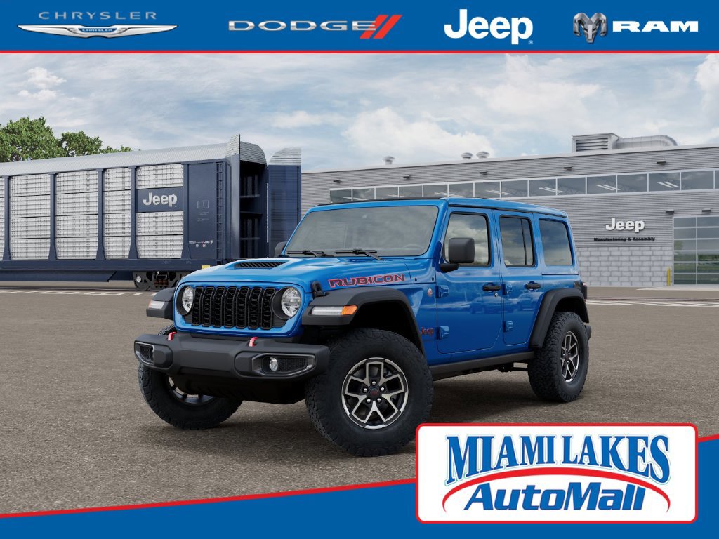 New 2026 Jeep Wrangler Unlimited Rubicon AWD/4WD 360° Tour