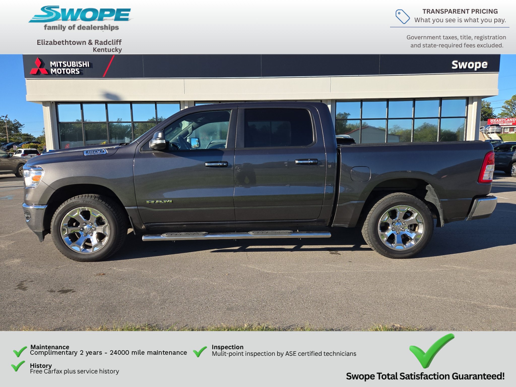 Used 2019 RAM 1500 Big Horn AWD/4WD image 4