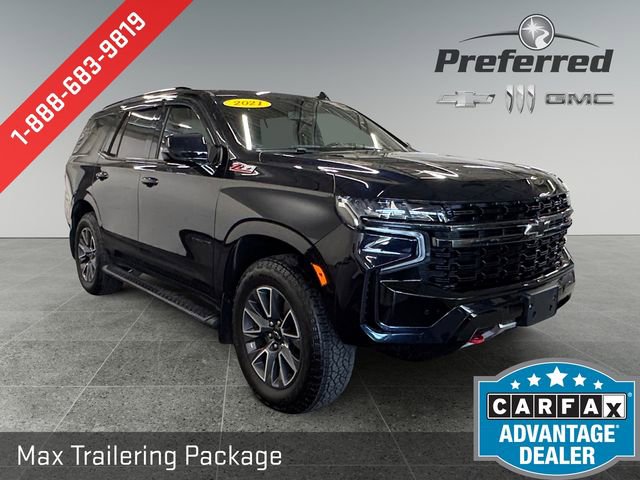 Certified 2021 Chevrolet Tahoe Z71 w/ Z71 Signature Package AWD/4WD image 1