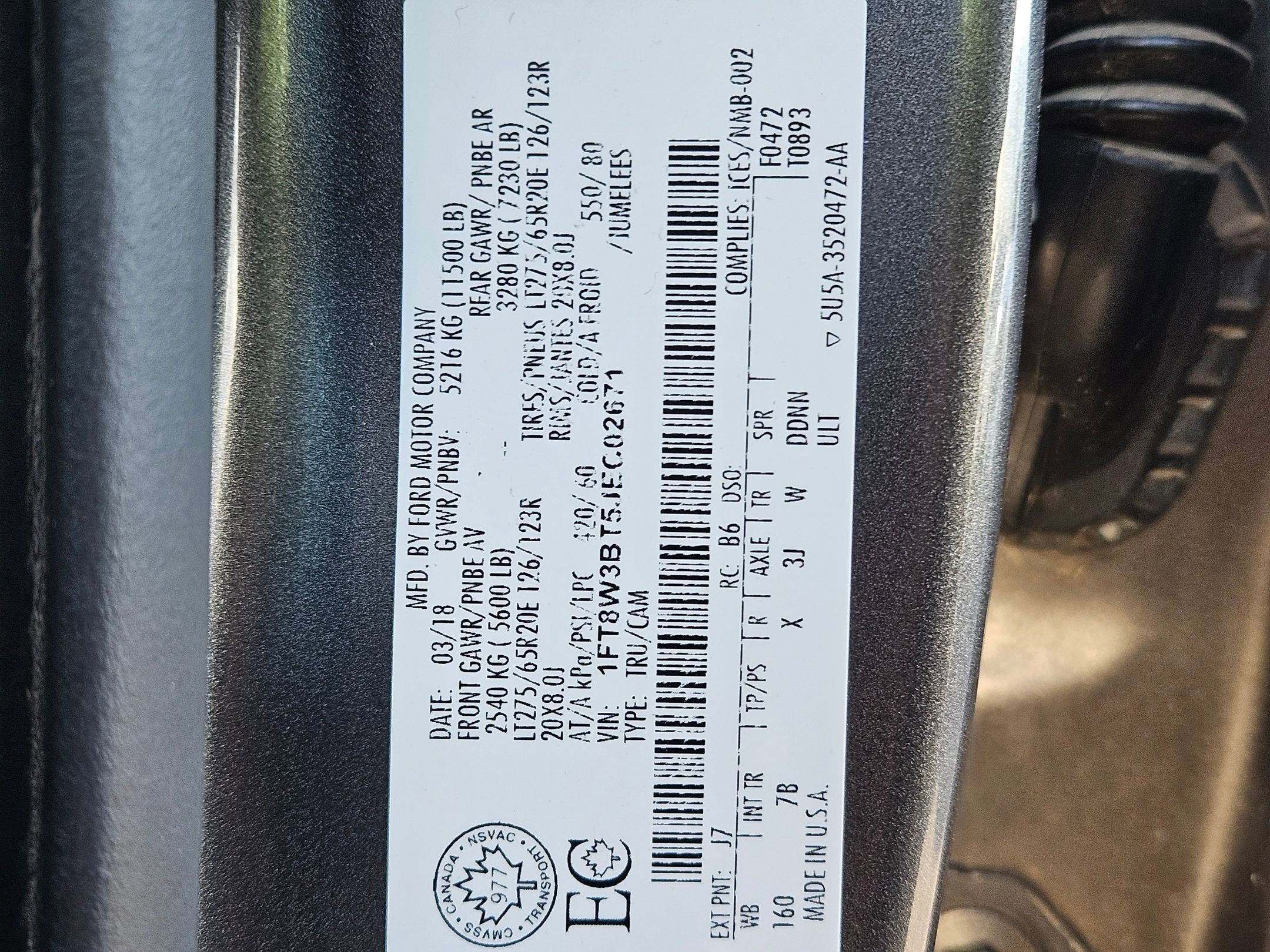 Used 2018 Ford F350 Platinum w/ Platinum Ultimate Package image 37