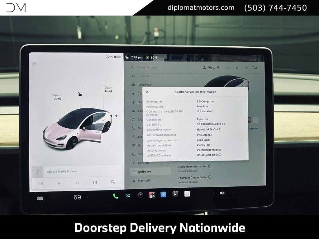 Used 2018 Tesla Model 3 Long Range RWD image 33
