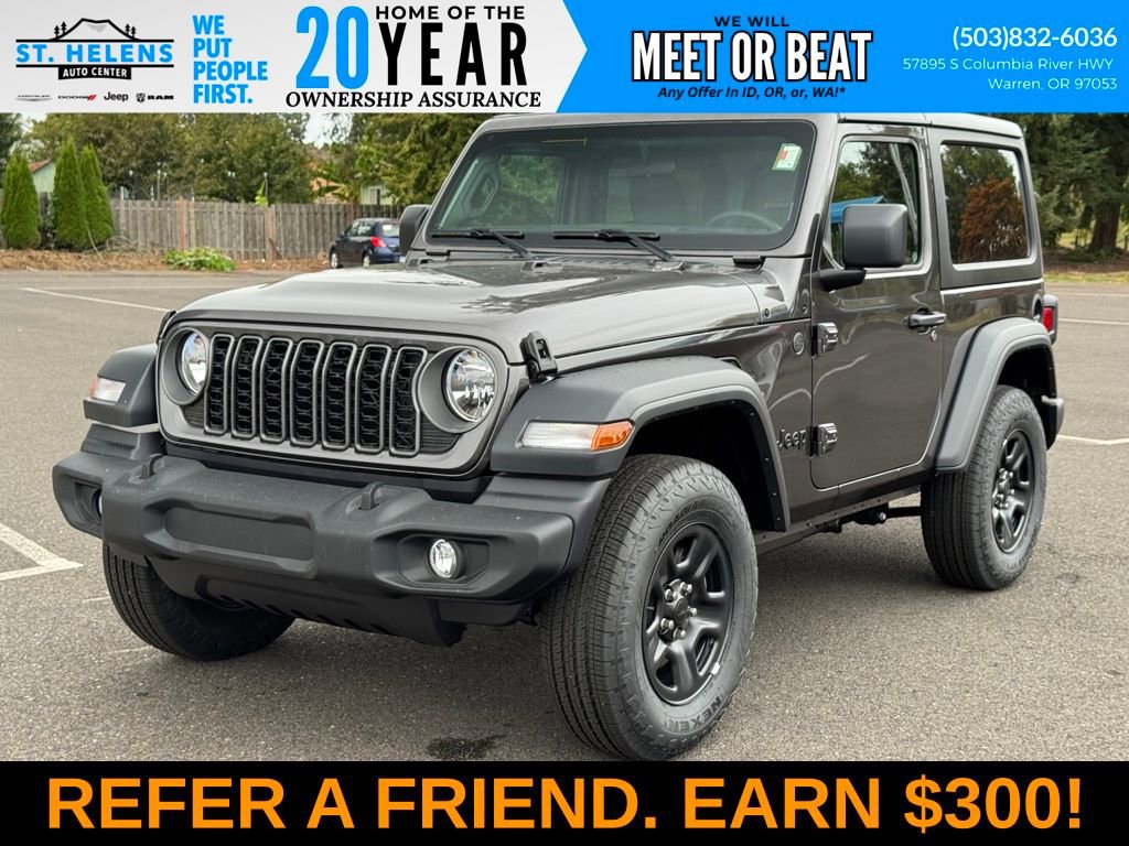 New 2025 Jeep Wrangler Sport