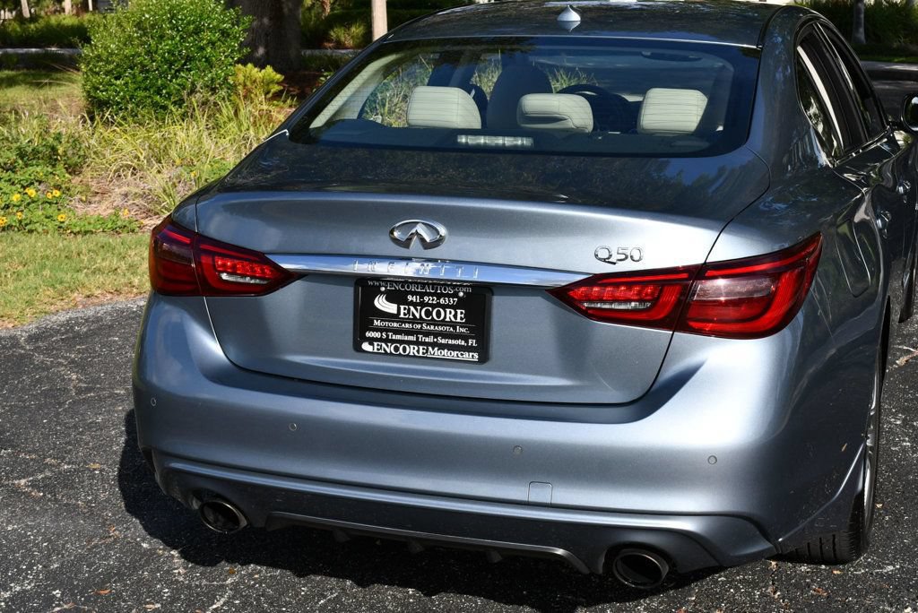 Used 2018 INFINITI Q50 Luxe w/ Sensory Package (Luxe) RWD image 10
