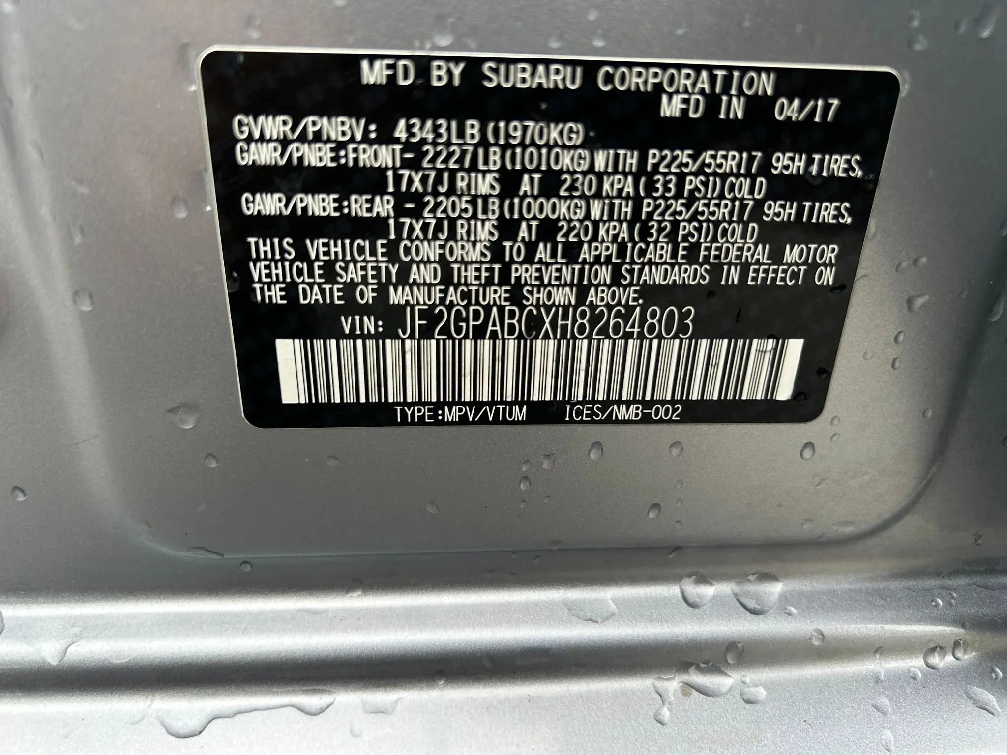 Used 2017 Subaru Crosstrek 2.0i Premium AWD/4WD image 23