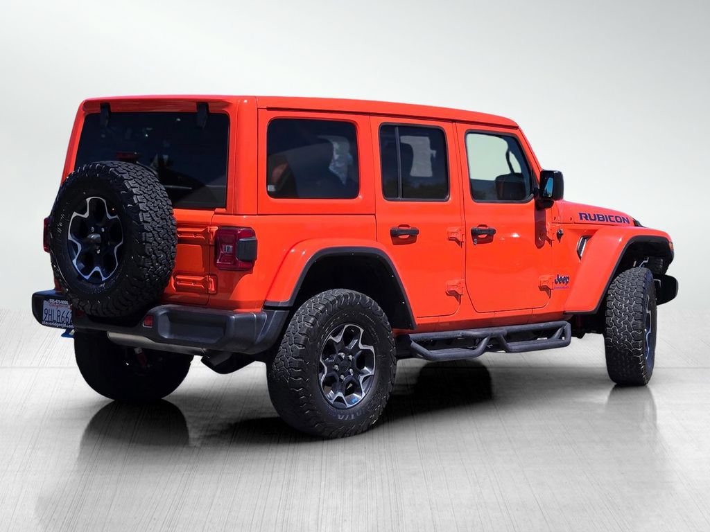 Used 2023 Jeep Wrangler Unlimited Rubicon 4xe w/ Cold Weather Group AWD/4WD image 4