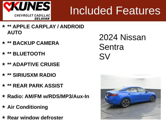 Used 2024 Nissan Sentra SV FWD image 3