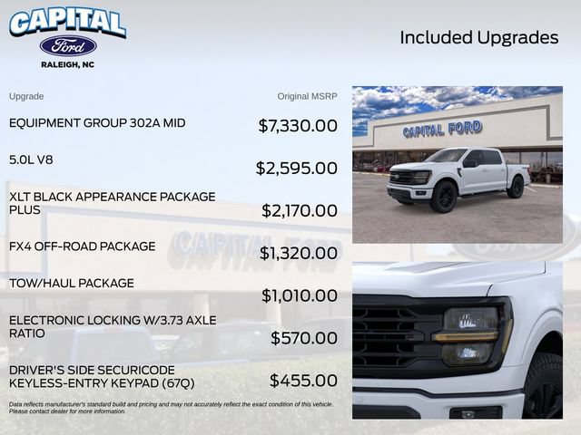 New 2026 Ford F150 XLT w/ Equipment Group 302A MID AWD/4WD image 5