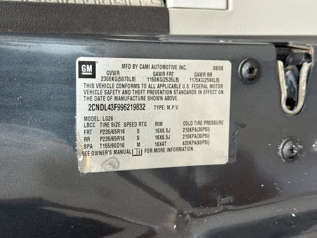 Used 2009 Chevrolet Equinox LT AWD/4WD image 30