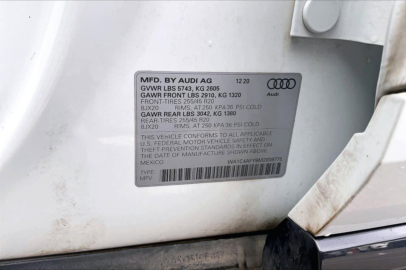Used 2021 Audi SQ5 Prestige w/ Prestige Package AWD/4WD image 30