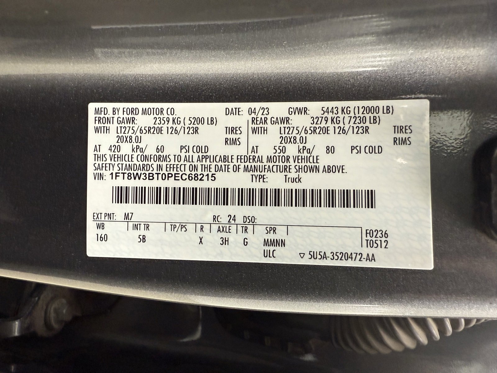 Used 2023 Ford F350 Lariat w/ Sport Appearance Package image 16