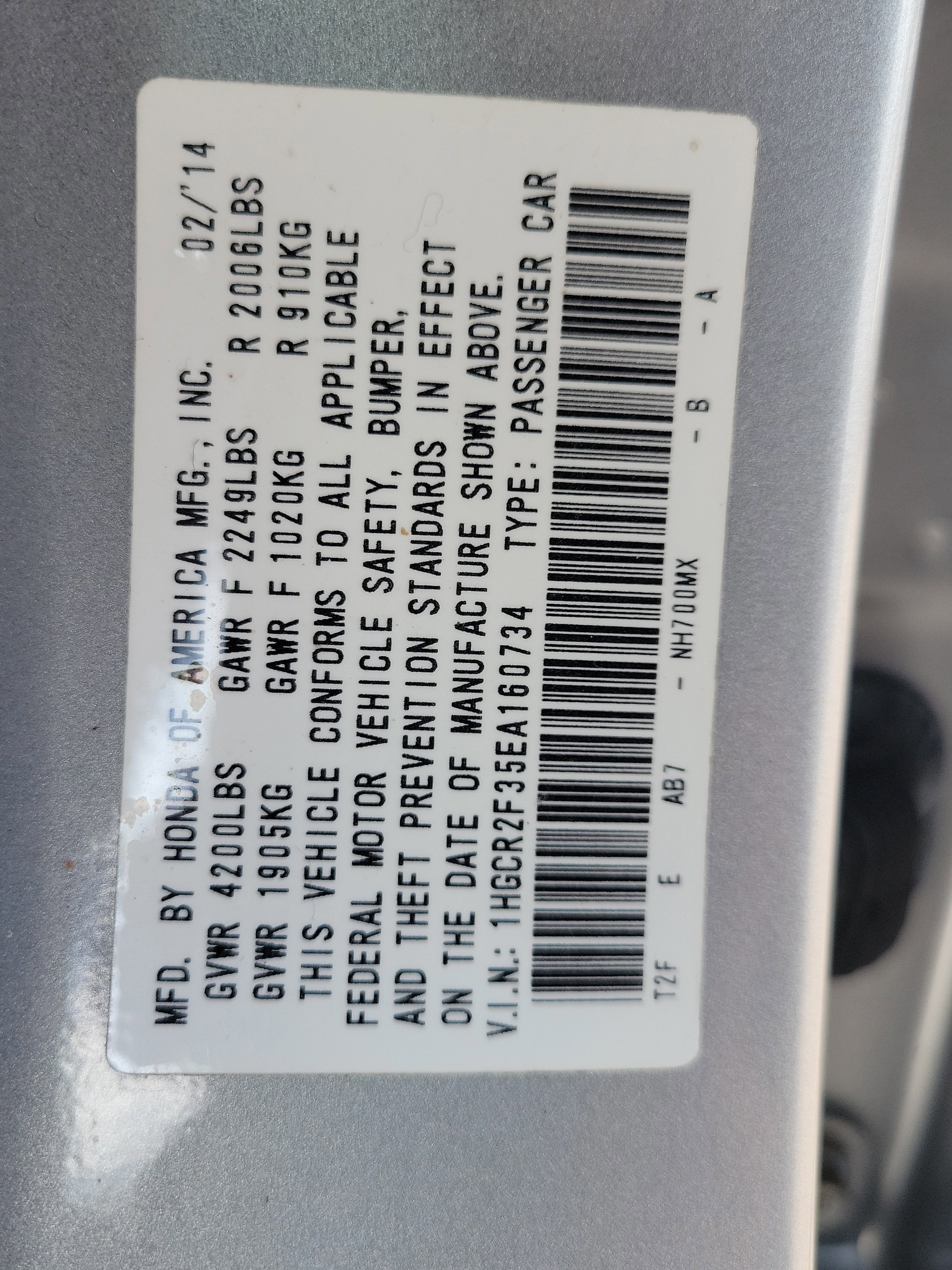 Used 2014 Honda Accord LX image 33