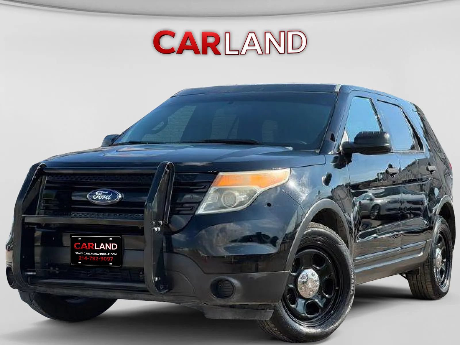 Used 2014 Ford Explorer 4WD Police Interceptor w/ 2-tone Vinyl Package #1
