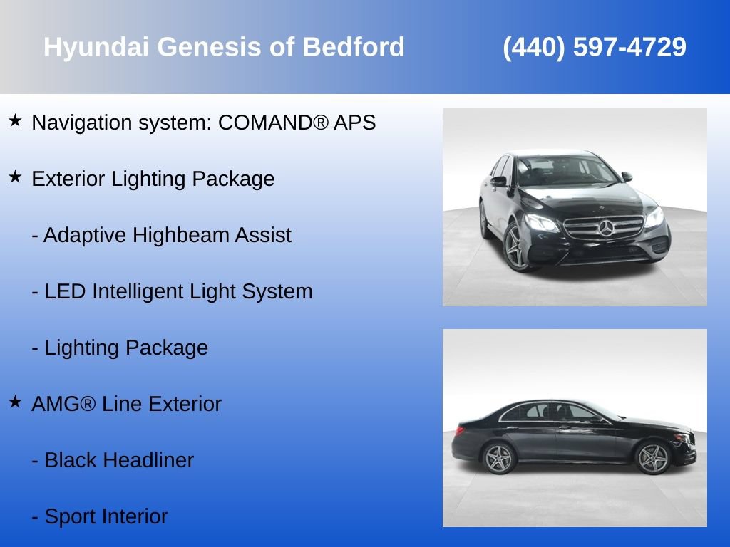 Used 2019 Mercedes-Benz E 450 4MATIC Sedan image 7