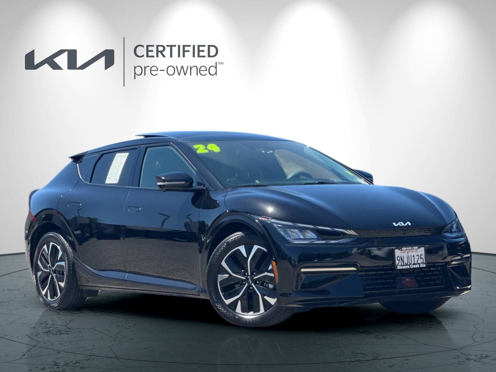 Certified 2024 Kia EV6 GT-Line w/ GT-Line White Seat Package RWD image 2