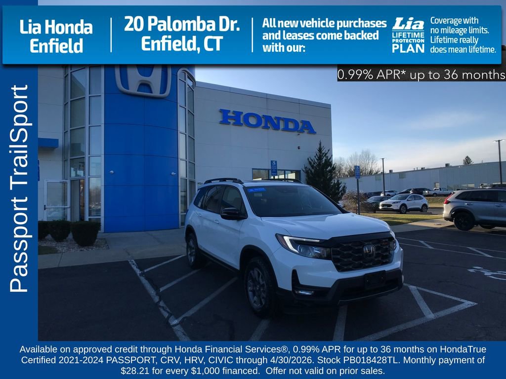 Certified 2023 Honda Passport TrailSport image 1