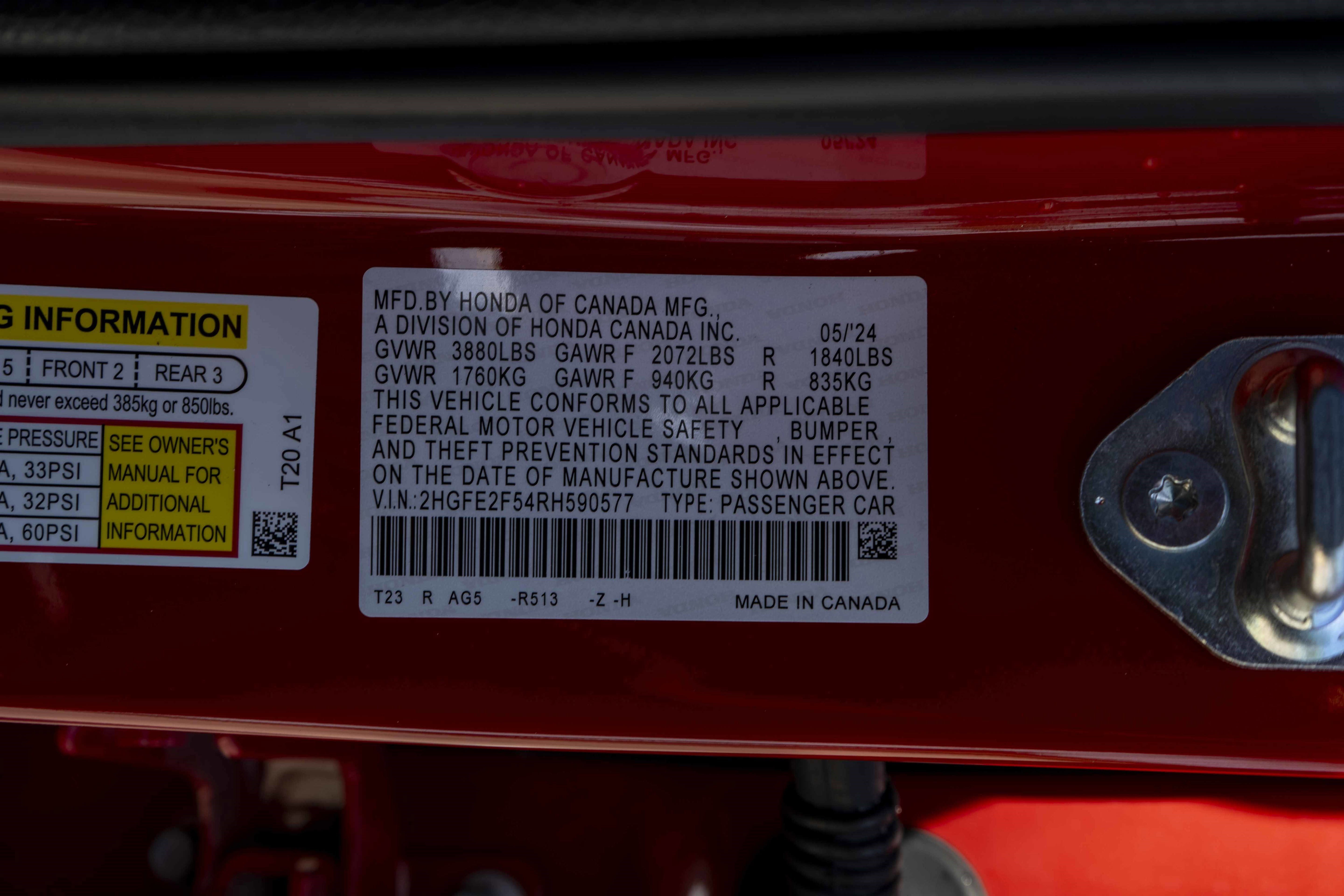 Used 2024 Honda Civic Sport image 45