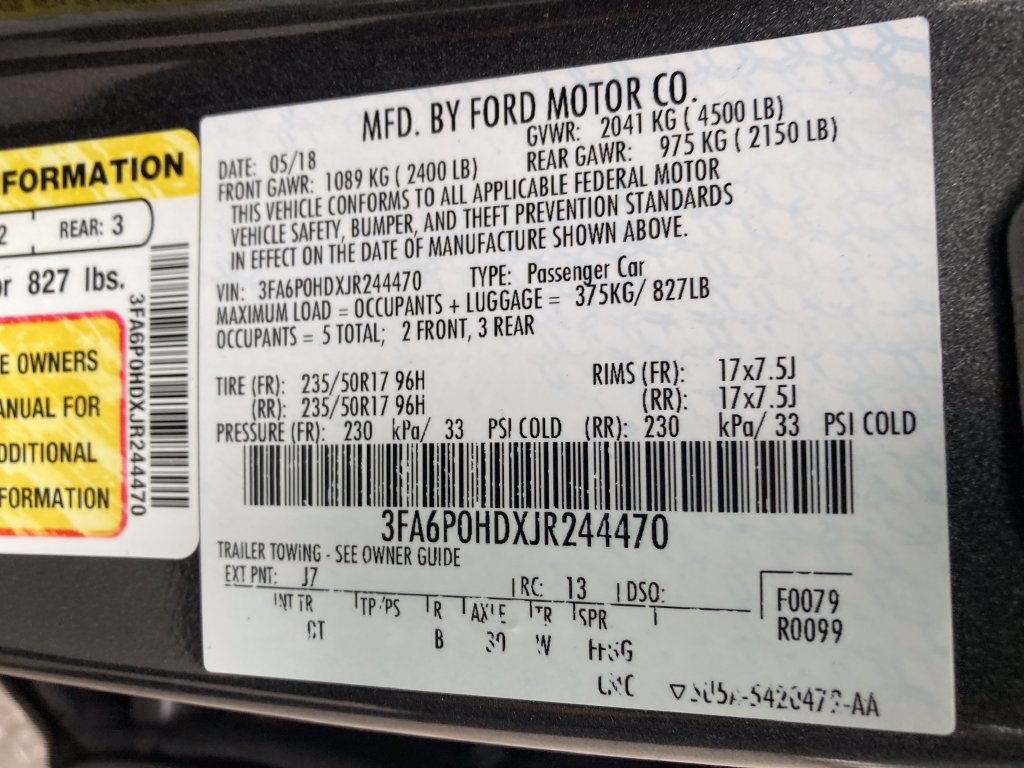 Used 2018 Ford Fusion SE FWD image 34