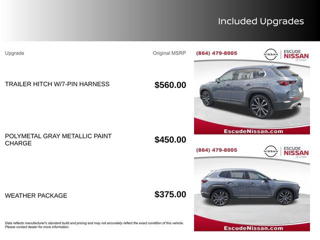 Used 2024 MAZDA CX-50 AWD 2.5 Turbo w/ Weather Package image 13