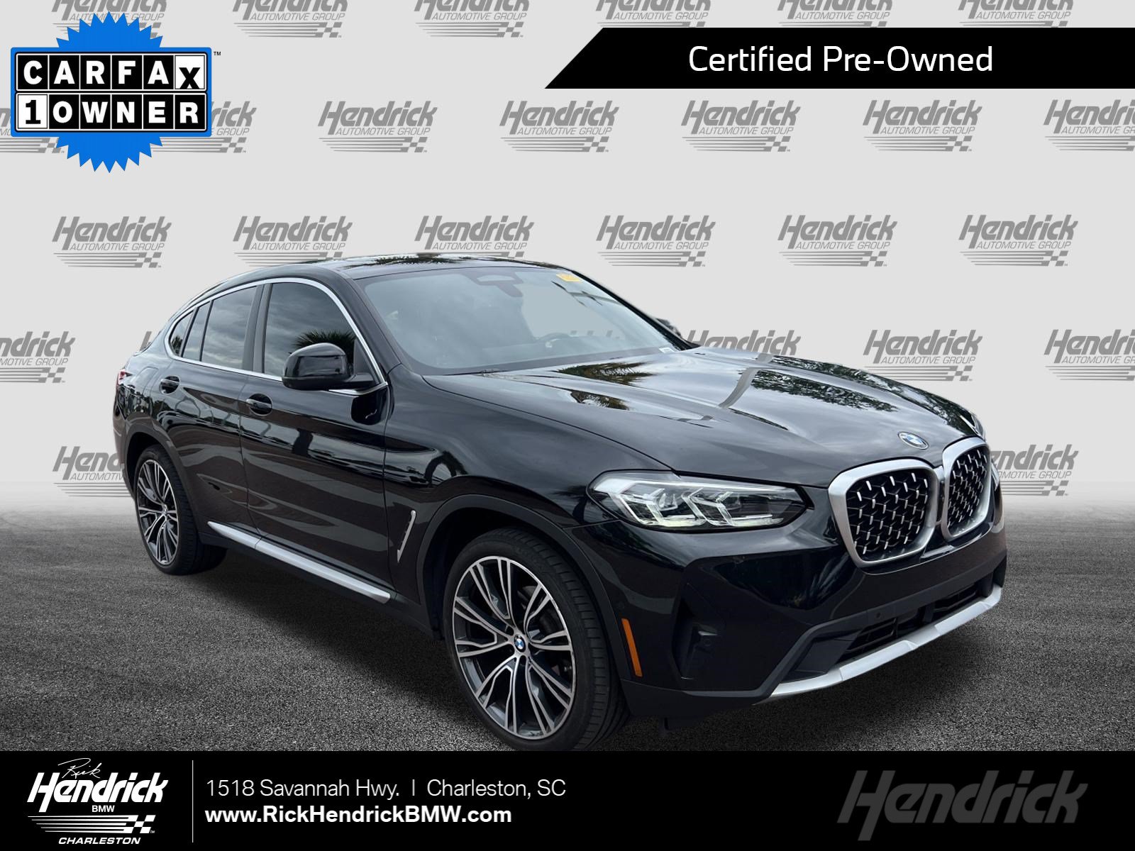 Certified 2023 BMW X4 xDrive30i w/ Premium Package AWD/4WD image 1
