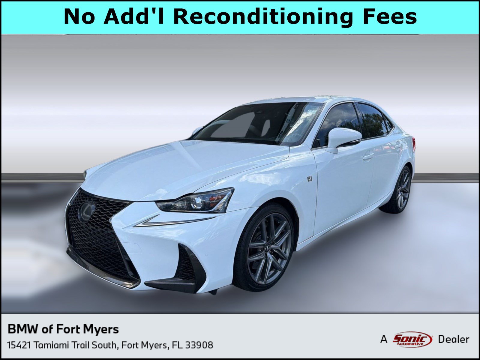 Used 2019 Lexus IS 300 F Sport w/ F Sport Package RWD image 1