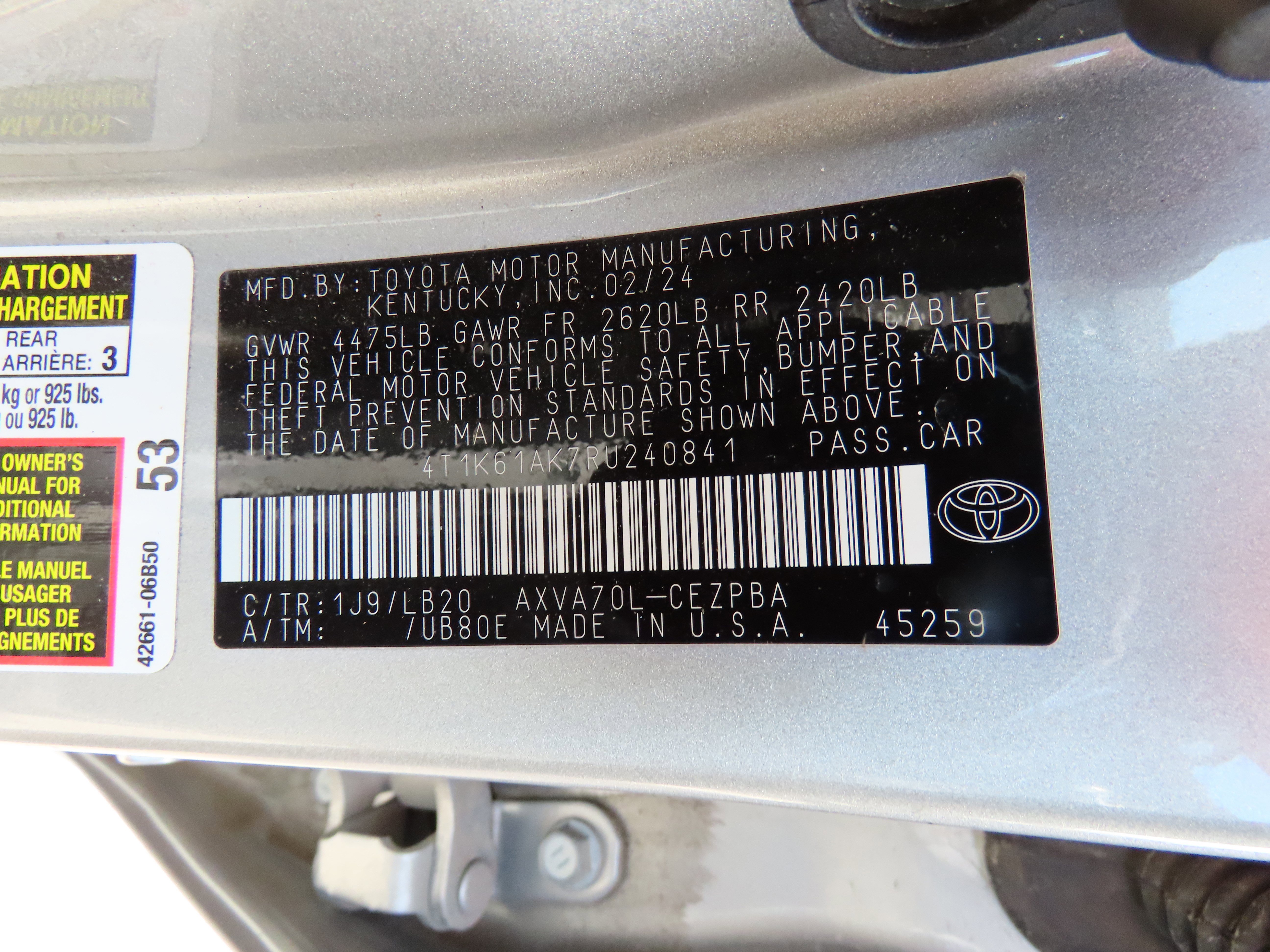 Used 2024 Toyota Camry XSE image 37